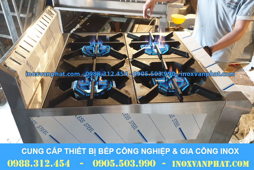 Bếp Âu công nghiệp 4 họng